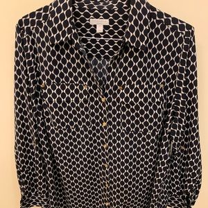 2X Charter Club button down blouse